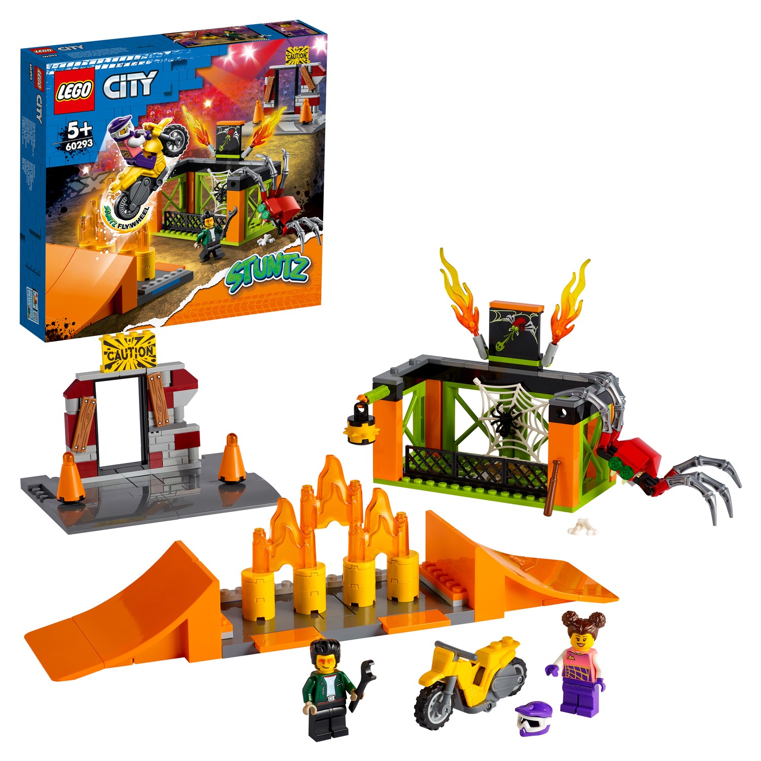 Конструктор LEGO City Парк каскадёров 170 дет. - фото 1