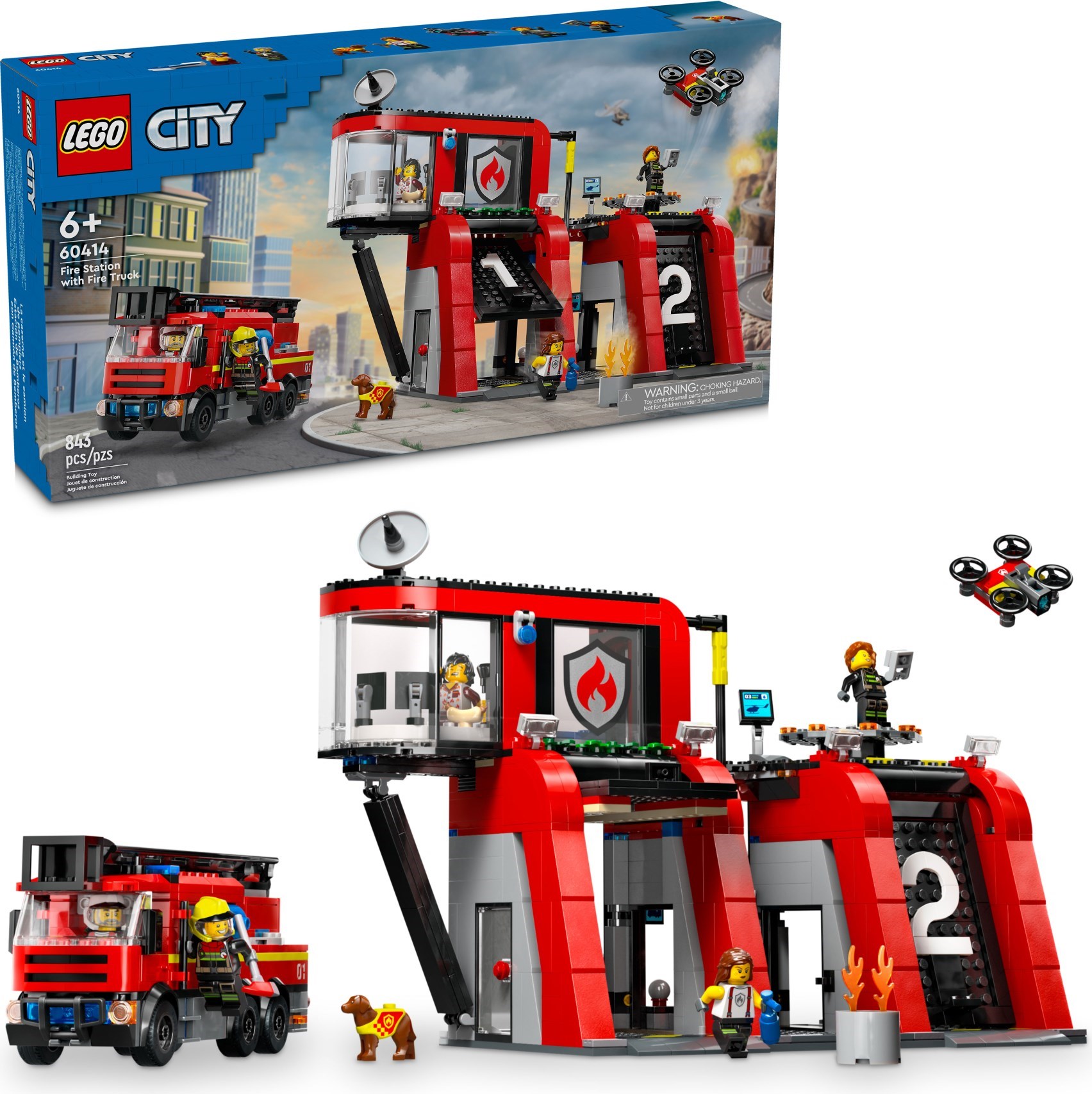 Конструктор LEGO City 60414 843 дет. - фото 1