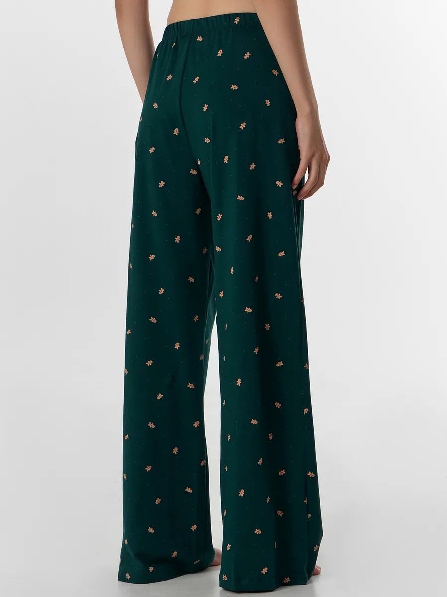 Пижама Mark Formelle (Марк Формэль) 592633/печеньки на т.зеленом - фото 7