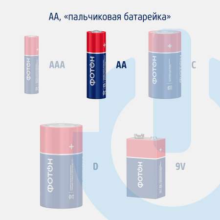 Батарейки пальчиковые Фотoн аа LR6 набор 24 шт
