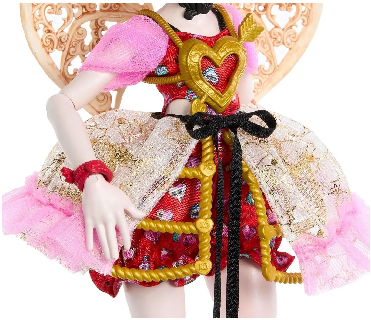 Кукла модельная Monster High Scary Sweet Birthday MATTEL Купидон Астерия высота 28 см JBG77 - фото 4