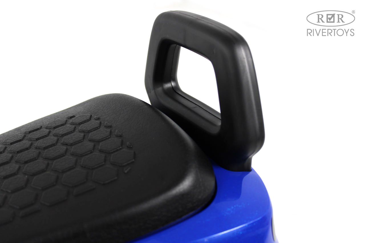 Каталка RIVERTOYS Z004ZZ-M-BLUE синий - фото 7
