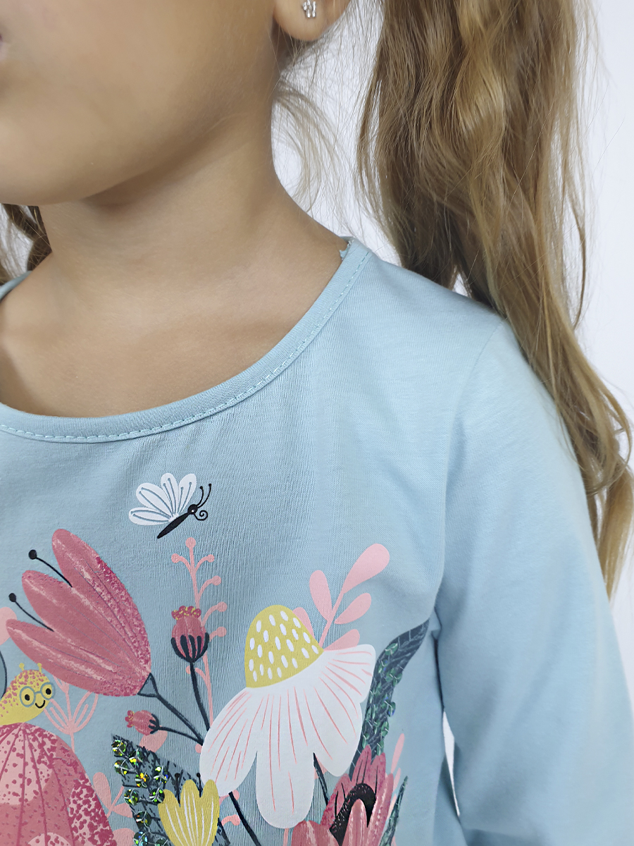 Свитшот Luneva 16-147-5. - фото 4