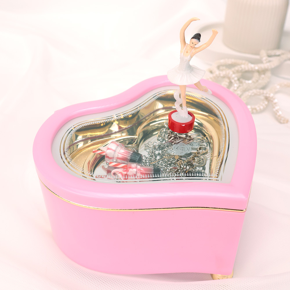 Детская Шкатулка музыкальная TIPTOPOLIS Сердце розовое - фото 7