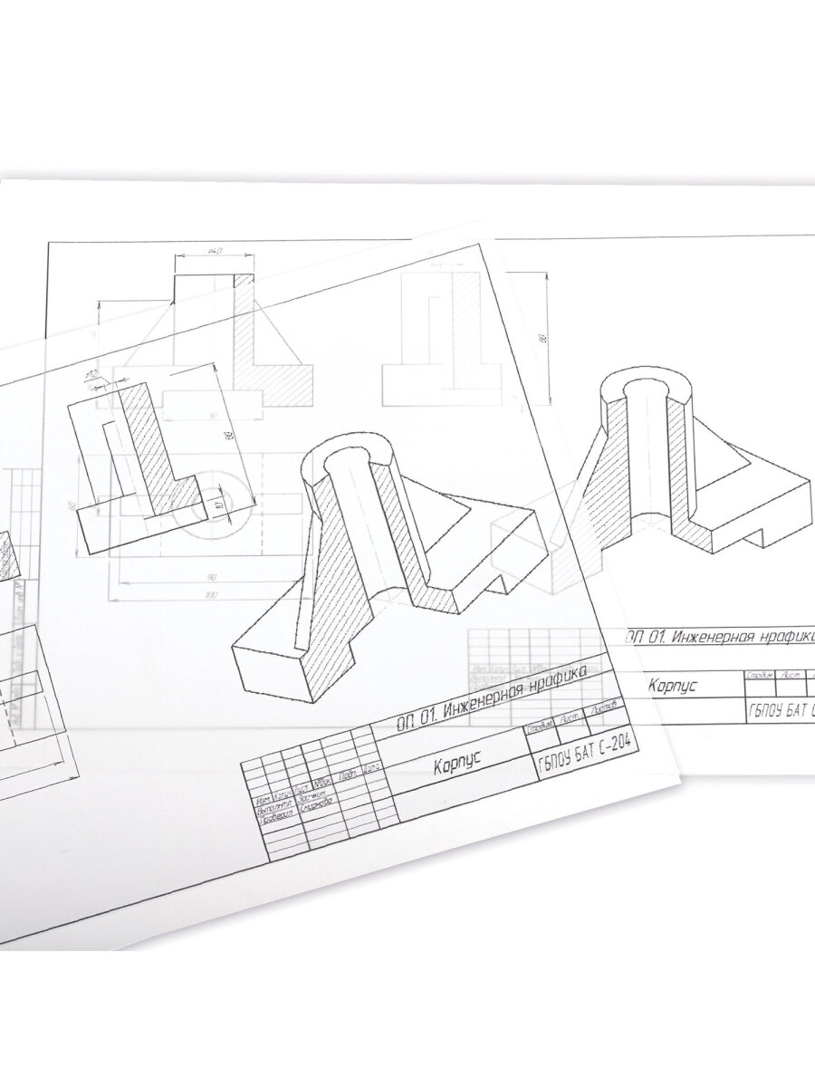 Калька Brauberg 100 лист. - фото 5