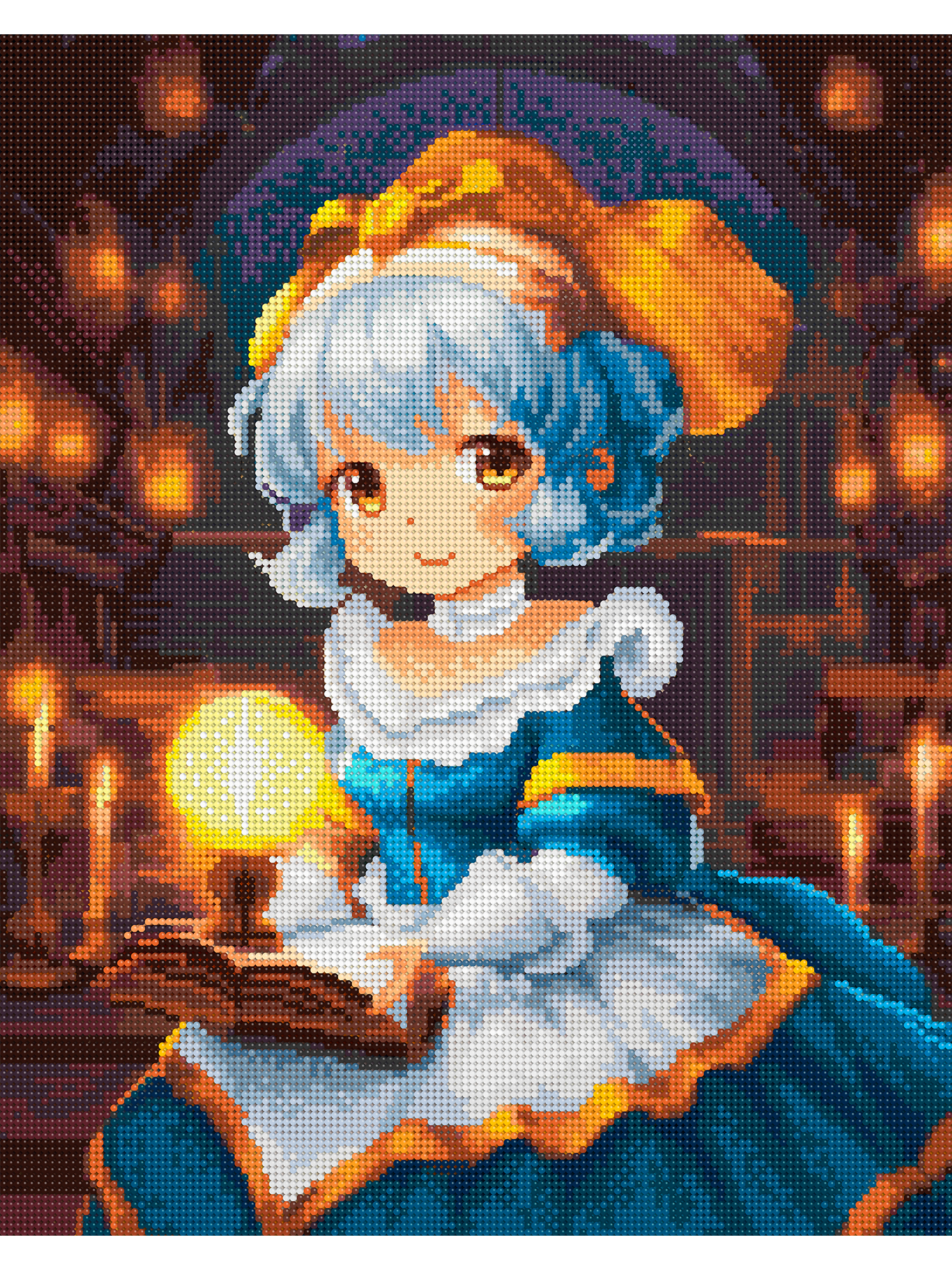 Алмазная мозаика Art on Canvas Аниме фея книг в ассортименте - фото 2