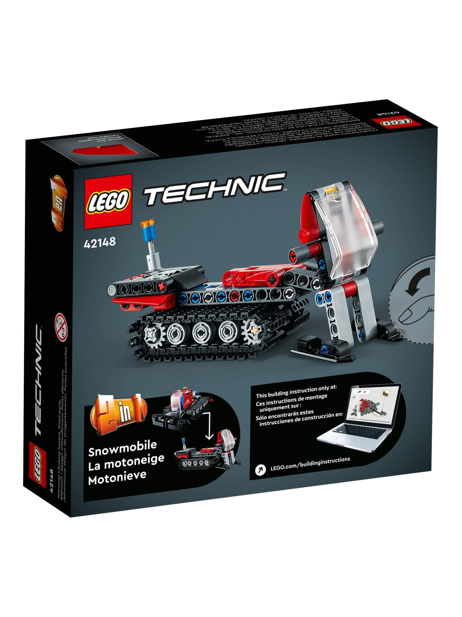 Конструктор LEGO Technic Снегоуборщик 178 дет. - фото 4