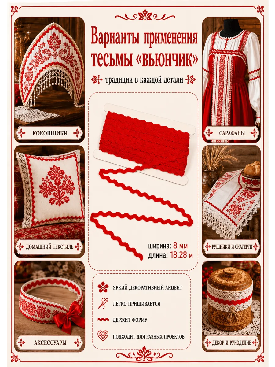 Набор для творчества TBY шитье - фото 3