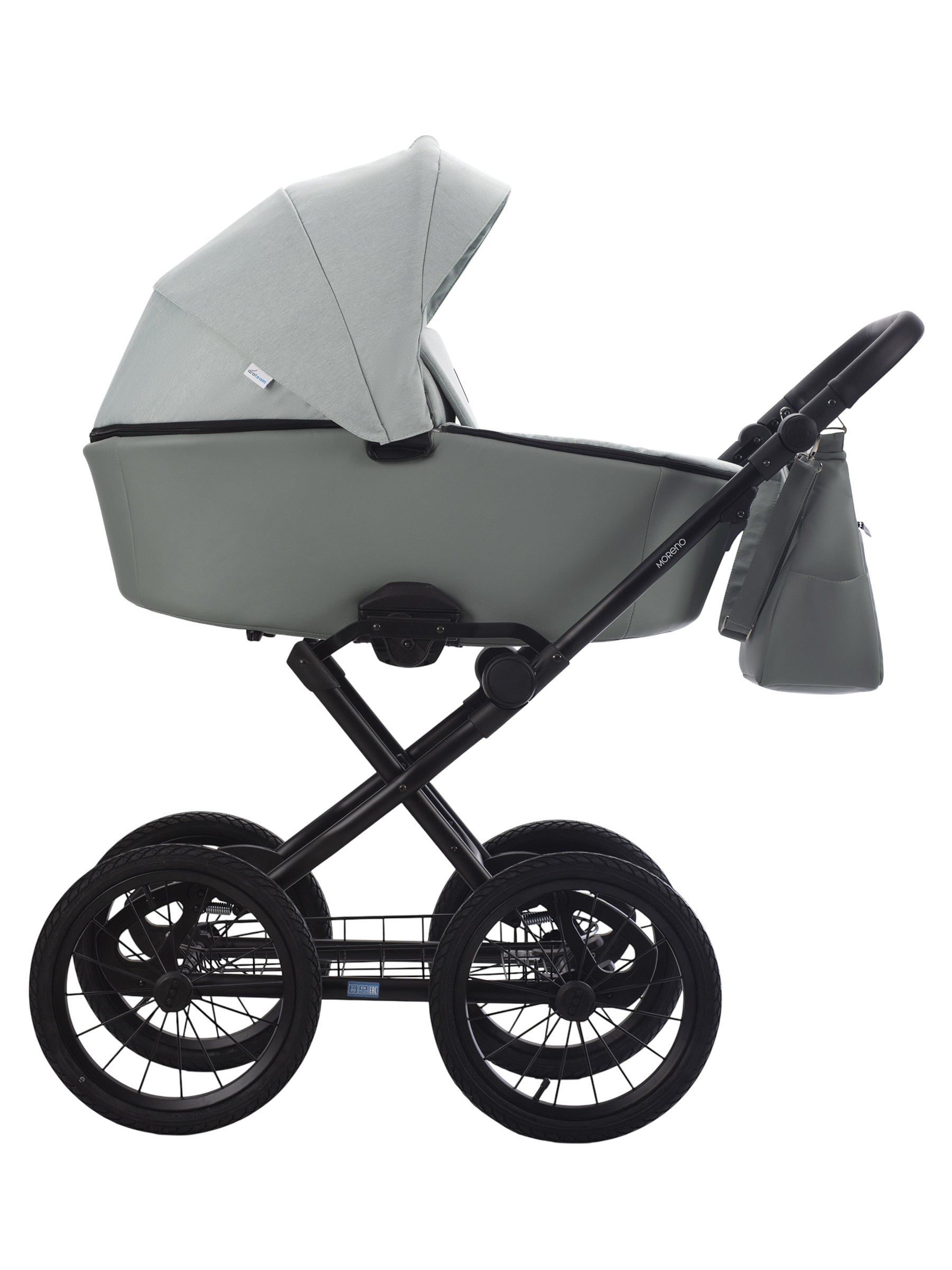 Коляска 2в1 Aroteam Moreno SL New 01 шалфей - фото 2