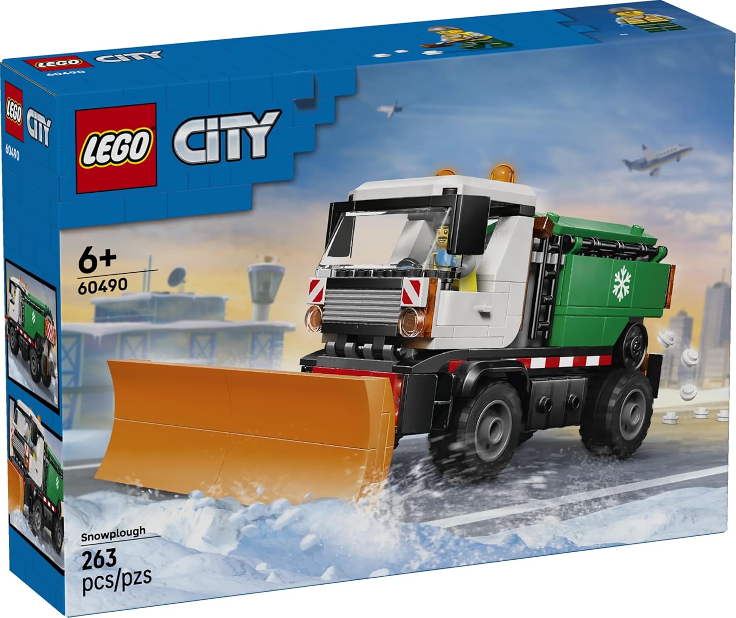 Конструктор LEGO City Снегоуборочная машина 60490 263 дет. - фото 5