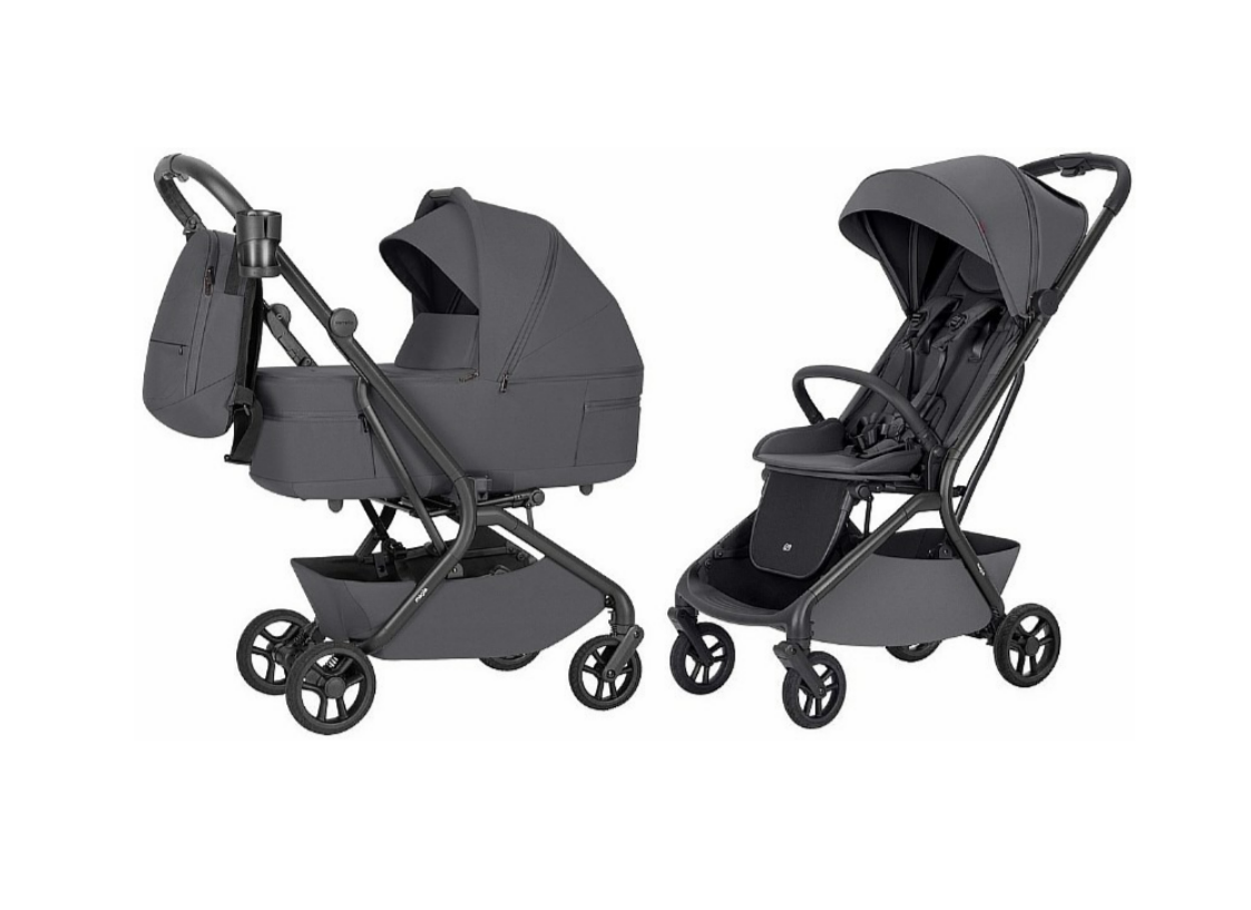 Коляска 2в1 Carrello Magia 2.0 CRL-6655 серый - фото 1
