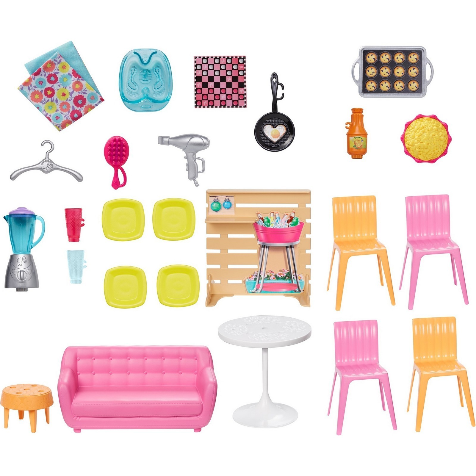Домик для кукол Barbie FXG57 - фото 4
