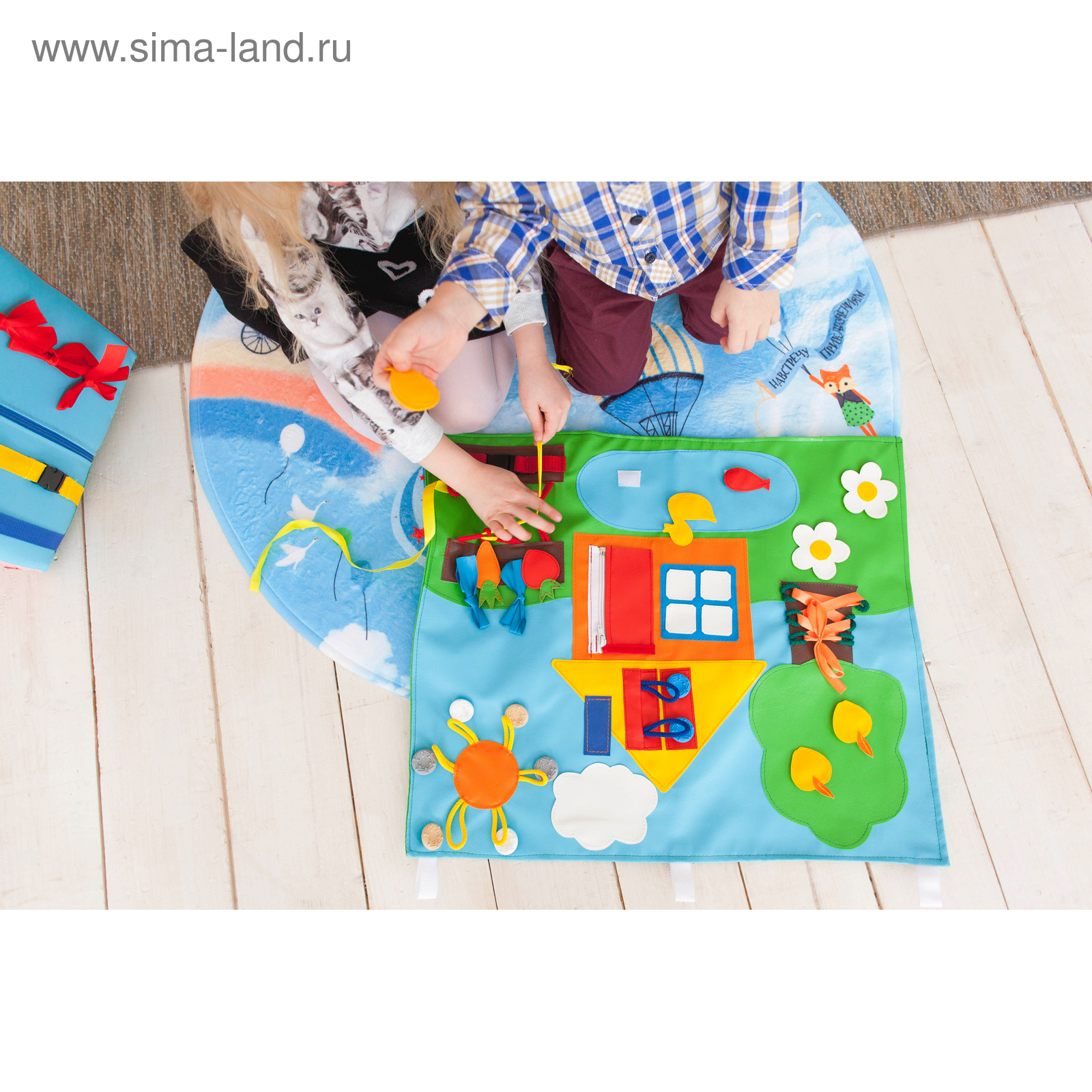 Игрушка IQ-ZABIAKA бизиборд - фото 11