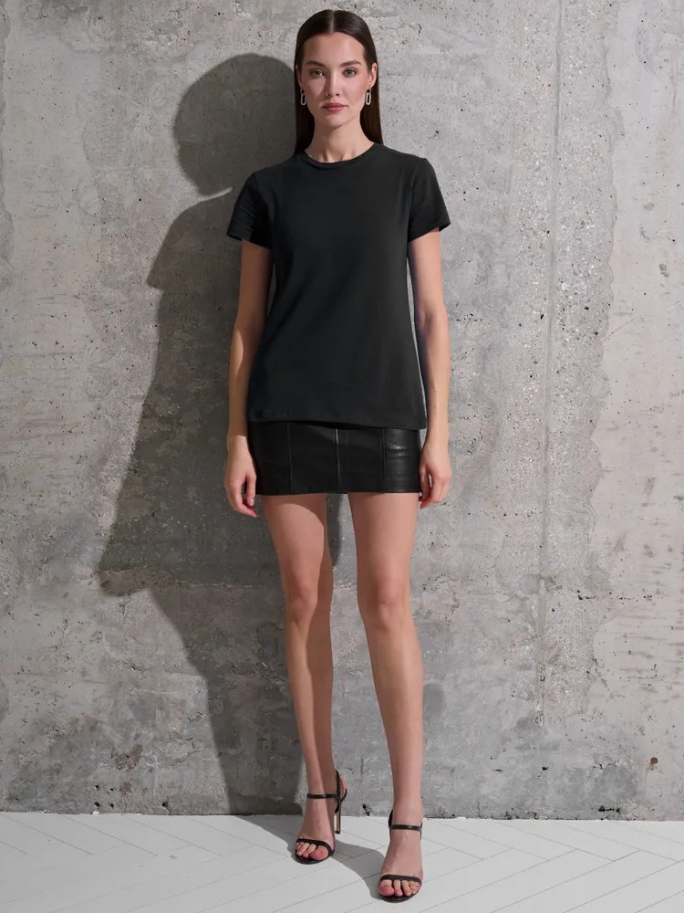 Футболка UZCOTTON W-F/Черная - фото 4