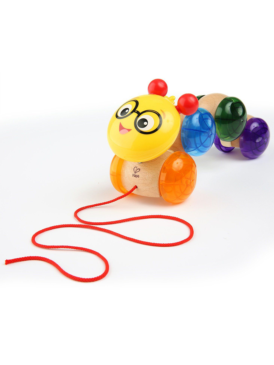 Игрушка Hape каталка Волшебная гусеница - фото 8
