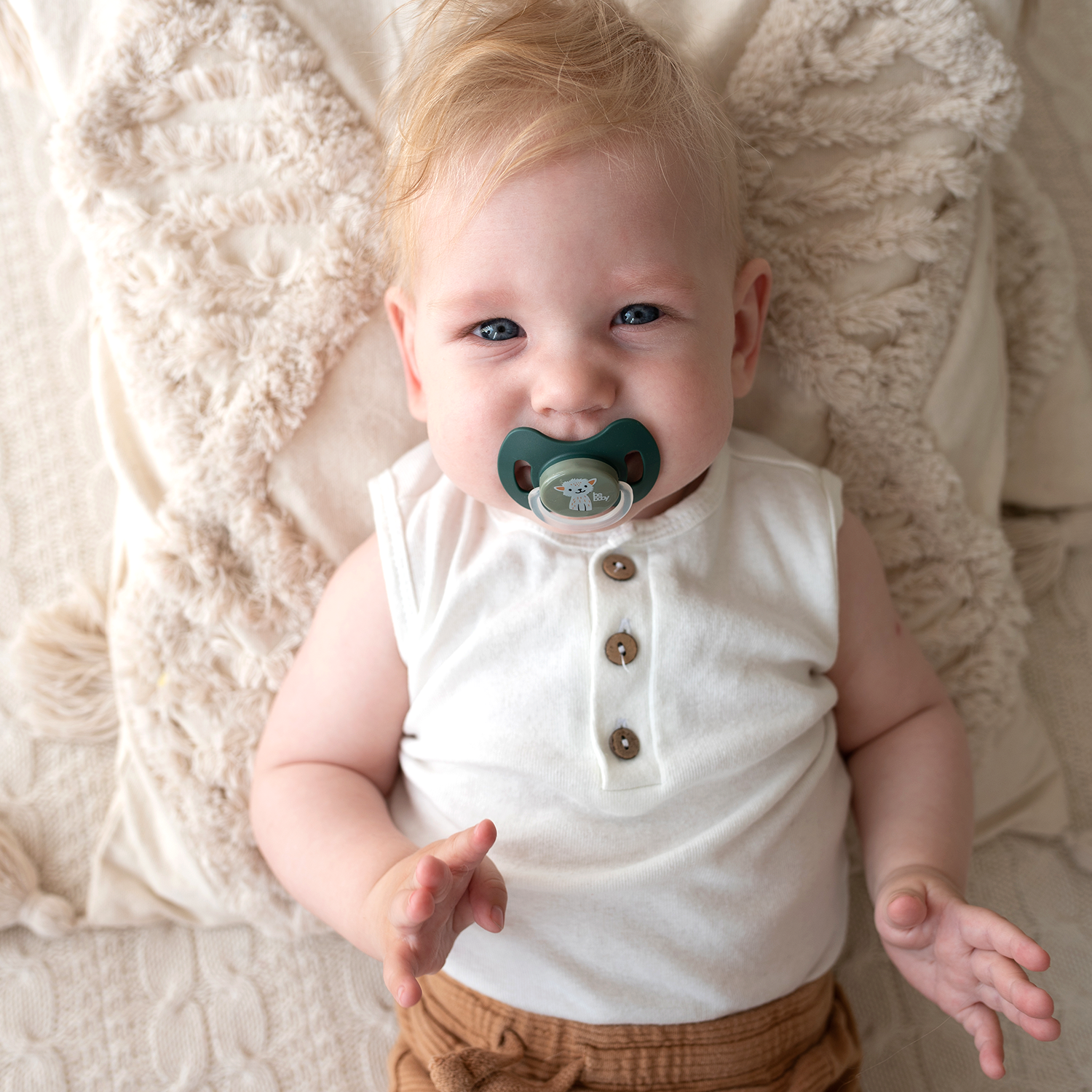 Пустышка Be Baby силикон классическая от 6 мес. 1 шт. - фото 7