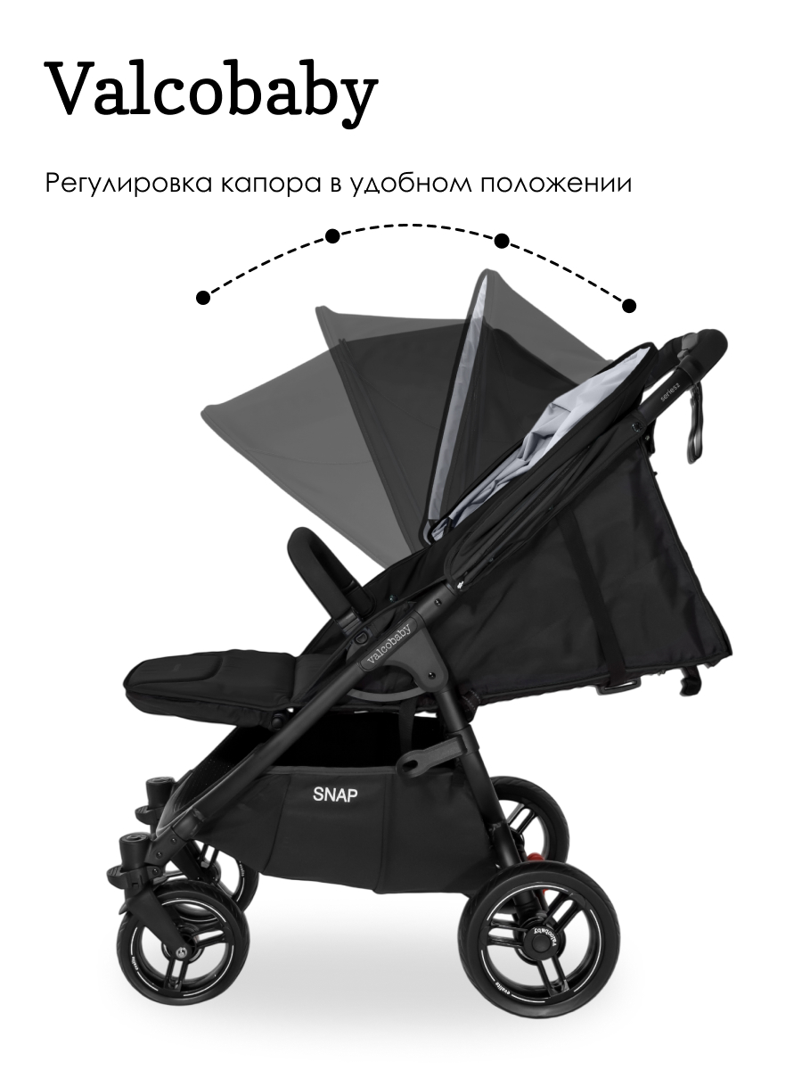 Коляска прогулочная Valco baby черный - фото 11