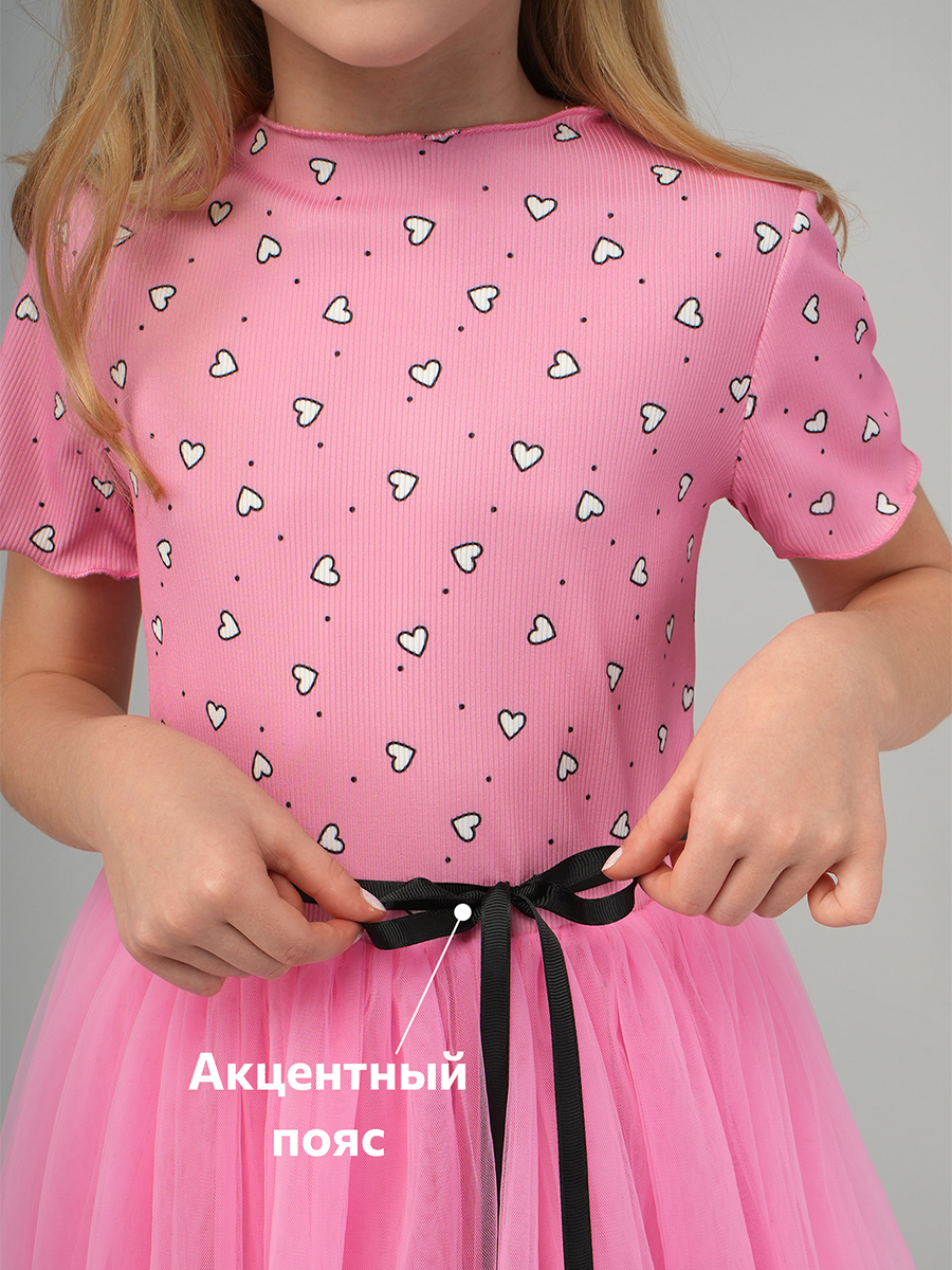 Платье HappyFox HFI3284розовый - фото 5