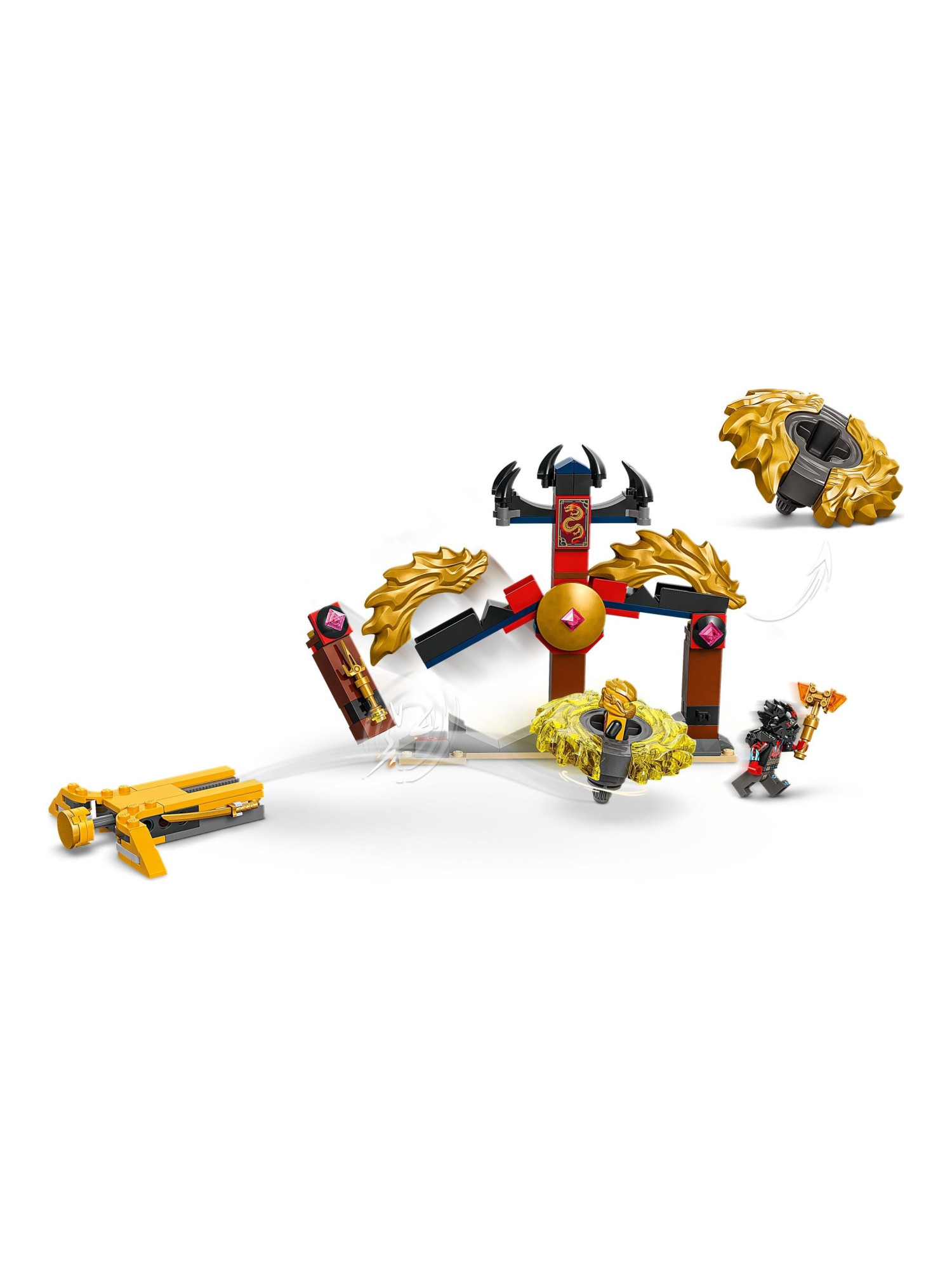 Конструктор LEGO NINJAGO Дракон Кружитсу 186 дет. - фото 9