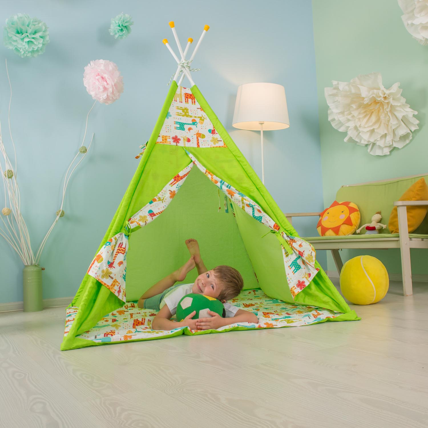 Палатка Polini kids Жираф - фото 15