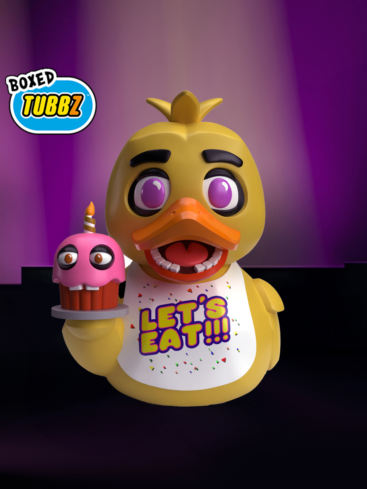Фигурка Five Nights at Freddys Утка Tubbz Chica Box - фото 3