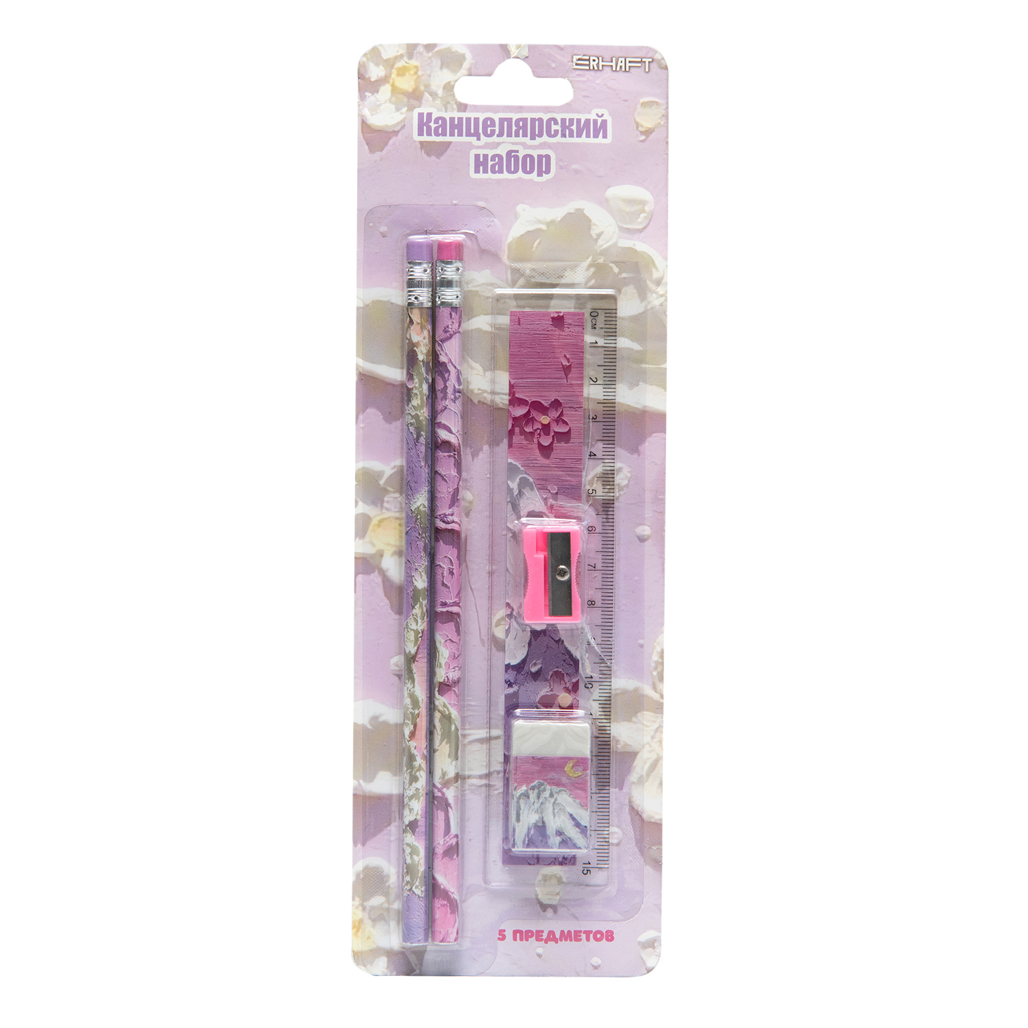 Набор канцелярский Erhaft Пейзаж 5 предм. - фото 1