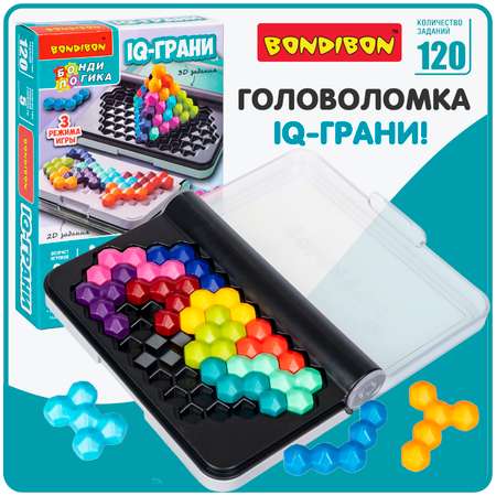 Настольная игра Bondibon логическая IQ-ГРАНИ