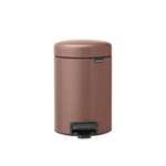 Бак мусорный Brabantia NewIcon с педалью светло-коричневый 3л 233968