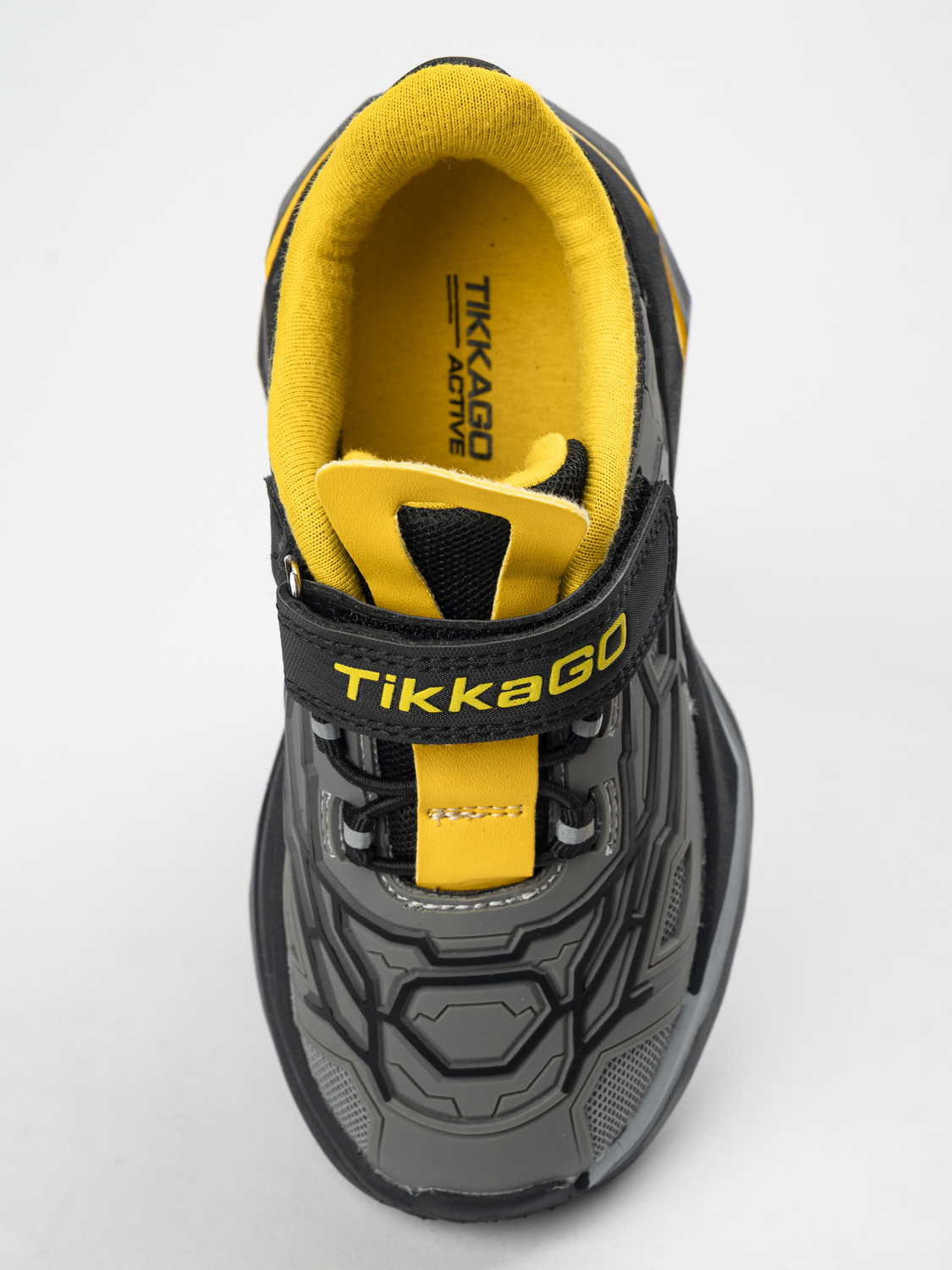 Кроссовки TikkaGo 2V25_772681_grey-yellow - фото 6