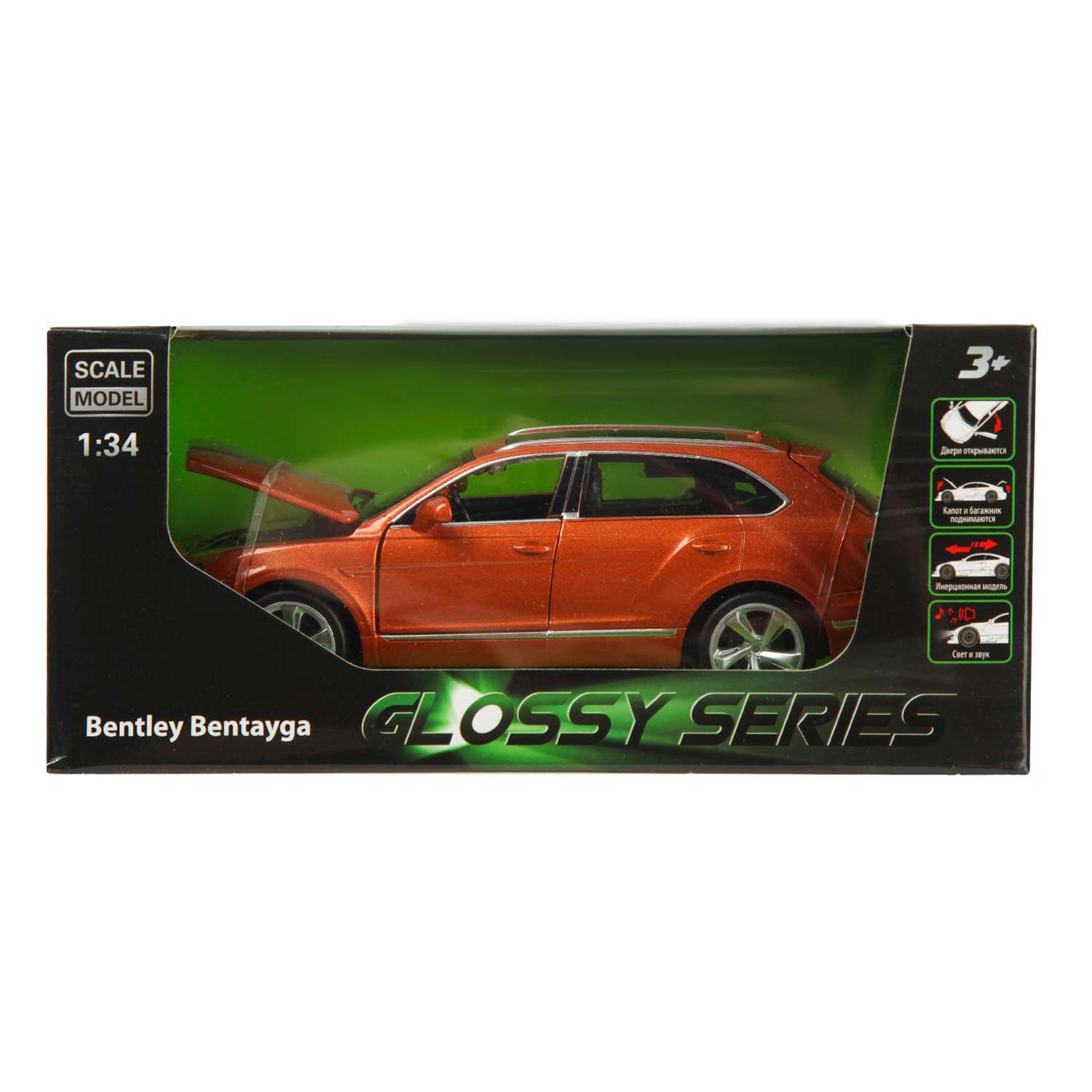 Автомобиль Mobicaro Bentley Bentley Bentayga 1:34 68369 - фото 8