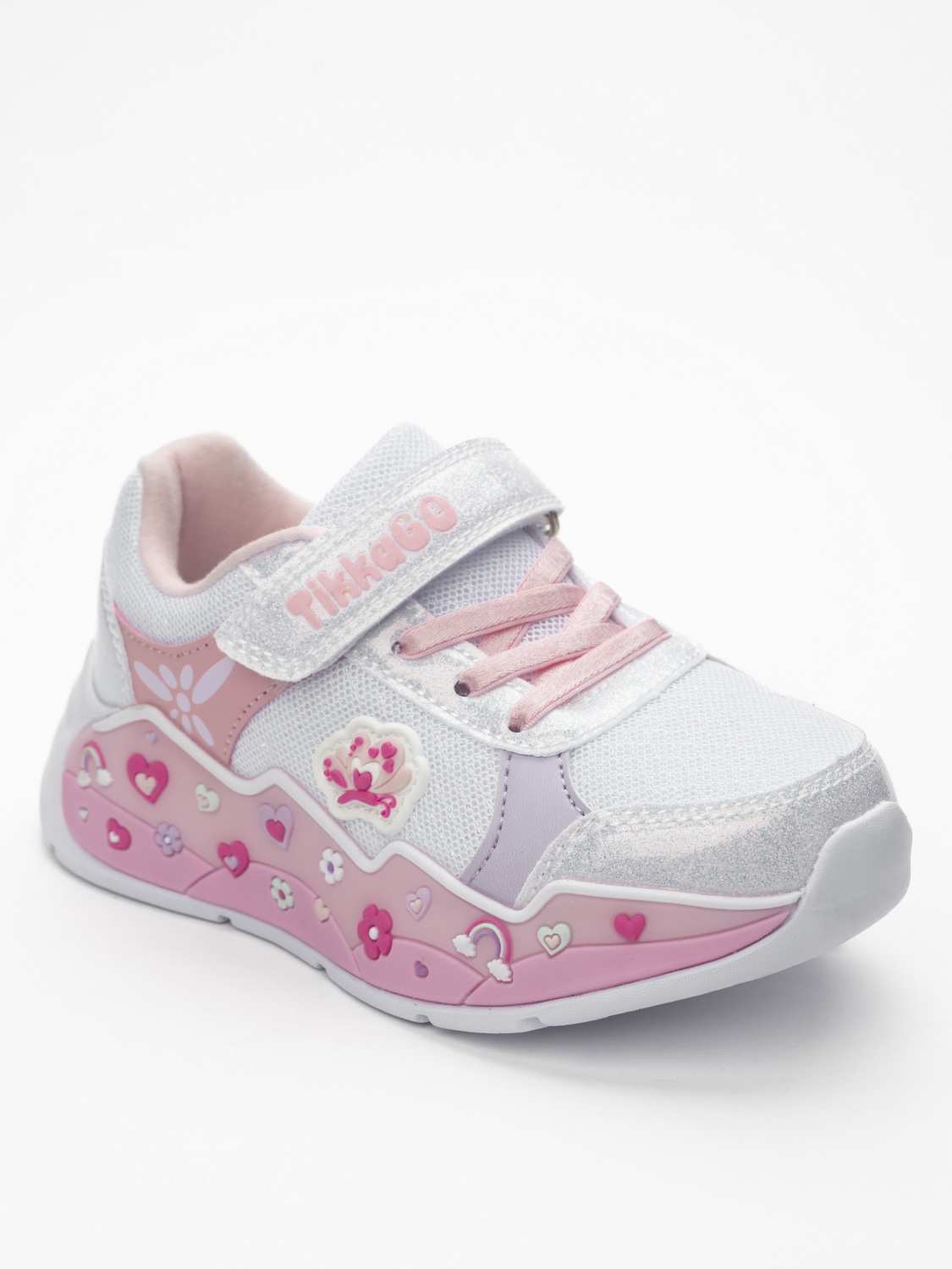 Кроссовки TikkaGo 1D10_41205_white-pink - фото 10