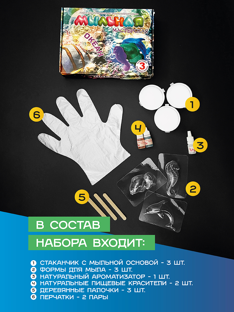 Творческий набор опытов СПА Мыловарение своими руками - фото 5