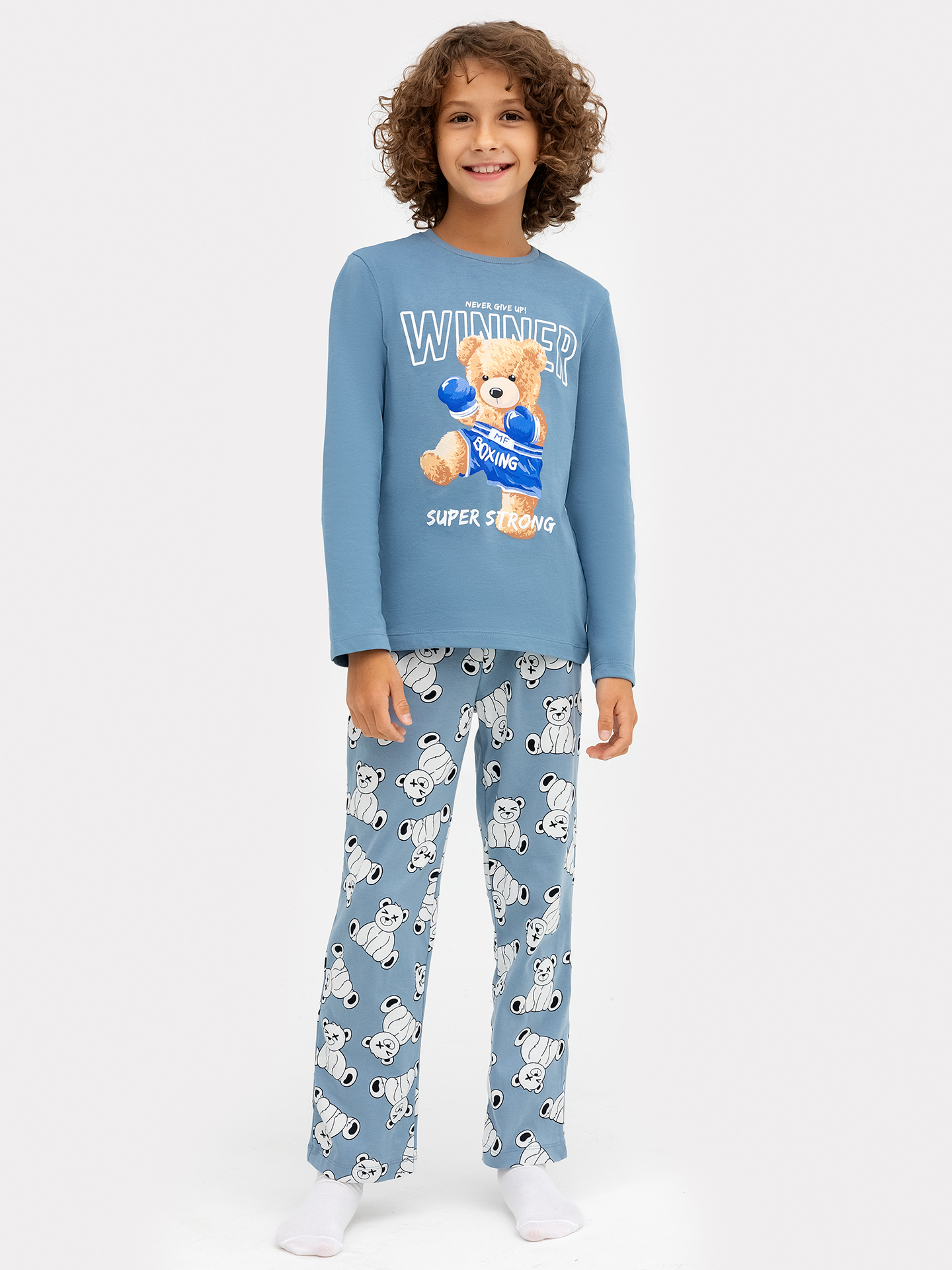 Изображение товара Пижама Mark Formelle для мальчика из 100% хлопка Изображение товара Пижама Mark Formelle для мальчика из 100% хлопка