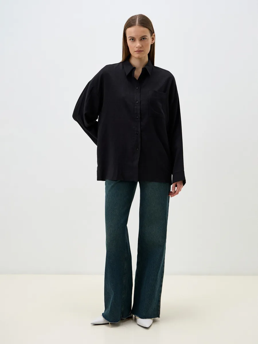 Рубашка Mark Formelle (Марк Формэль) 502985-1/черный - фото 1