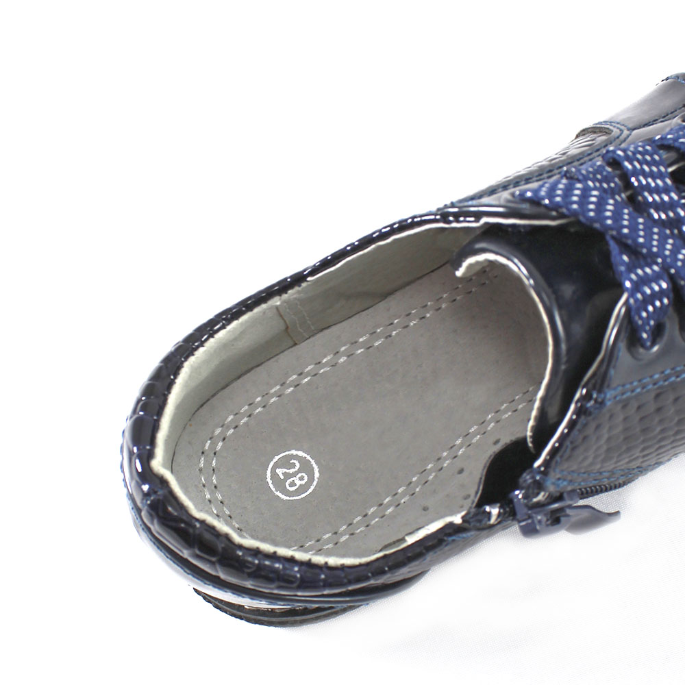 Туфли Europen 29-10-СВ EUROPEN Туфли для девочки,темно-синий - фото 4