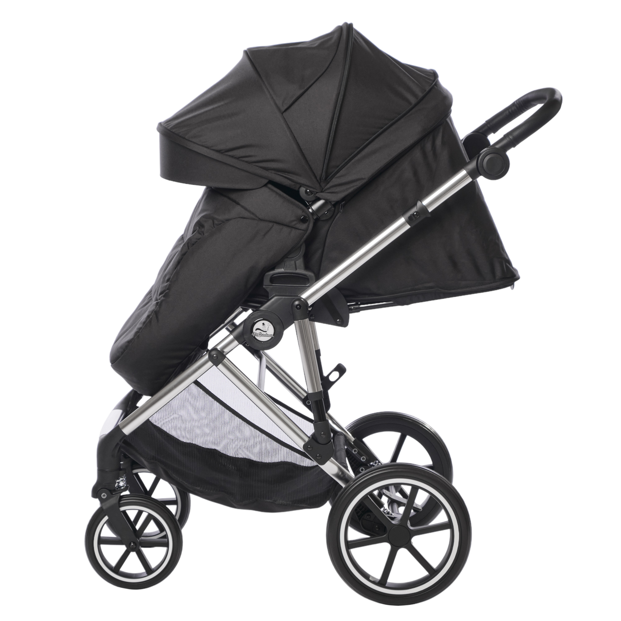 Коляска 2в1 Mr Sandman Discovery Silver - фото 17