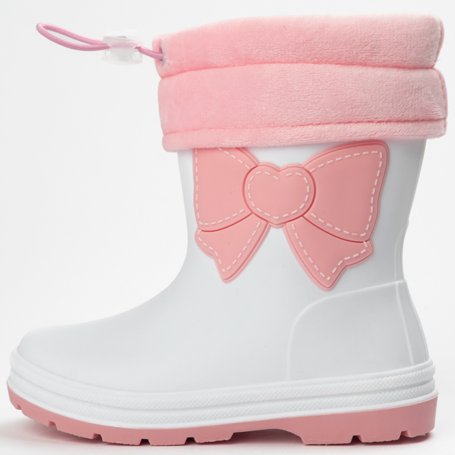 Сапоги резиновые TikkaGo 7B05_2025-05_white-pink - фото 5