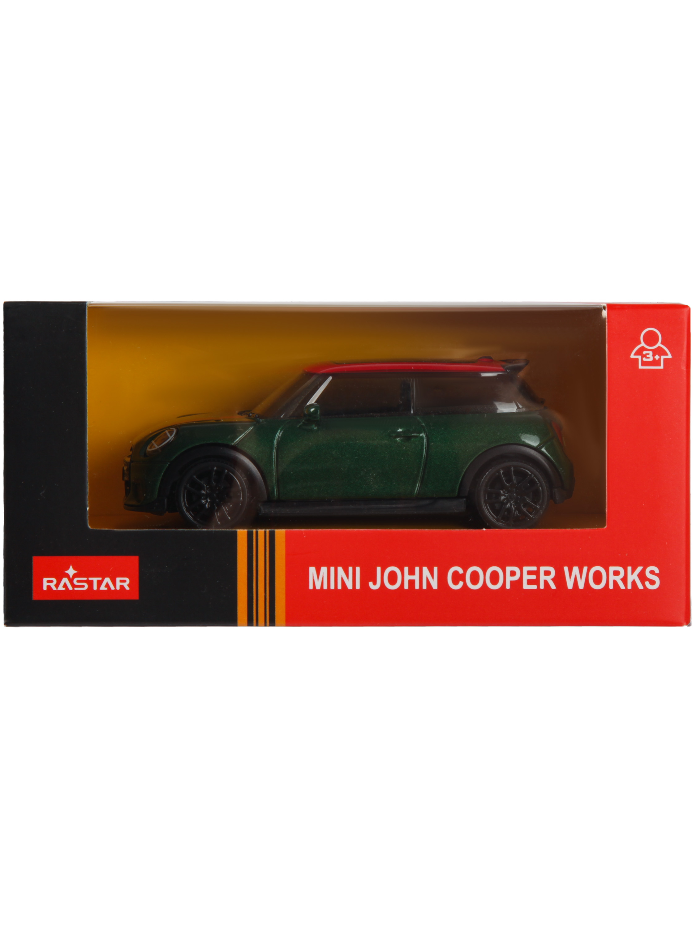 Автомобиль Rastar Mini Cooper John Works 1:43 64740-G - фото 7