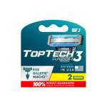 Сменные кассеты мужские TopTech Razor 3