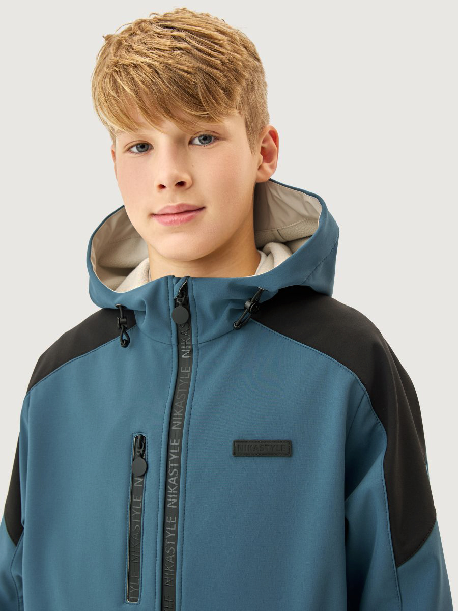 Ветровка NIKASTYLE 4л15726 деним/черный - фото 11