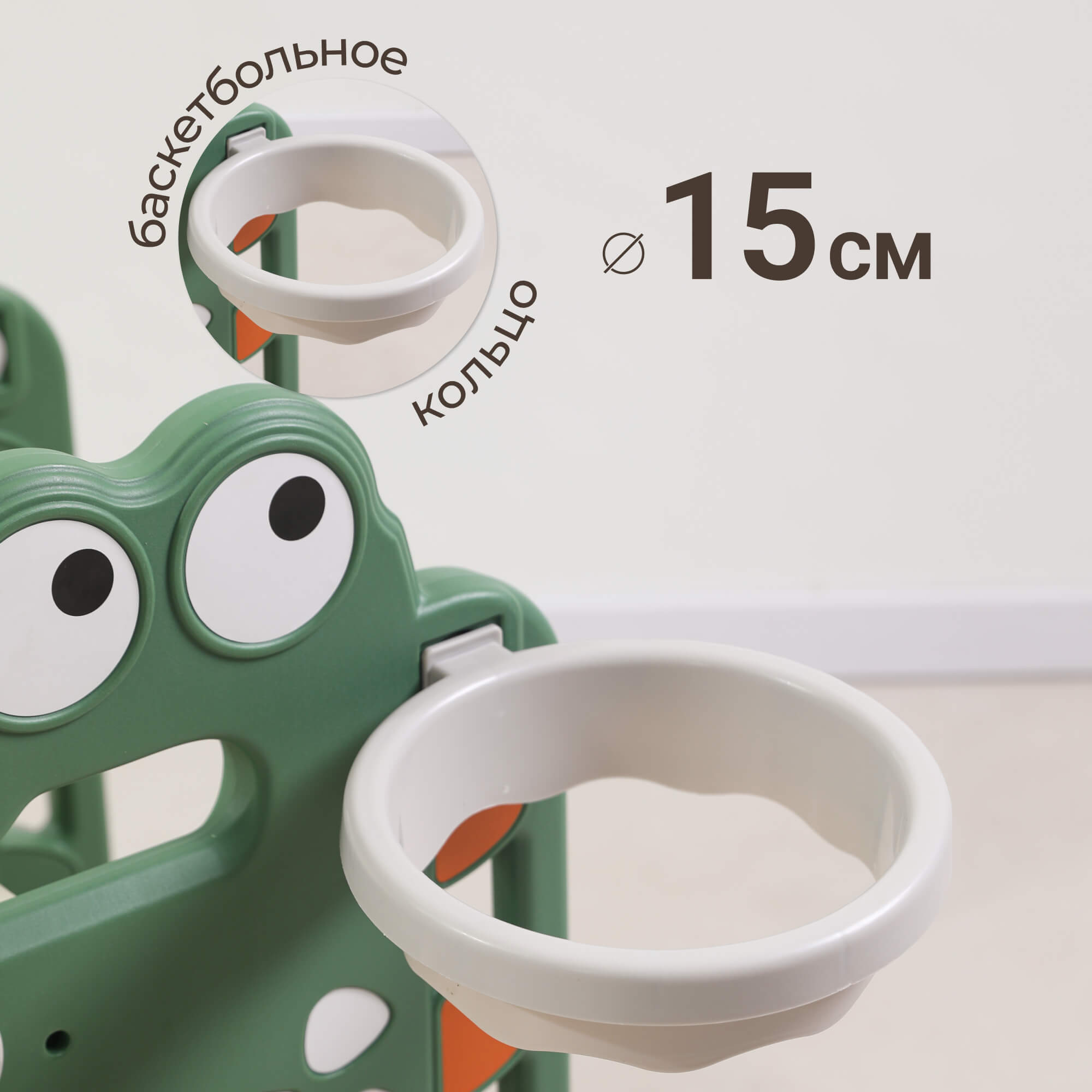 Горка UNIX Kids Dino Small Green - фото 2