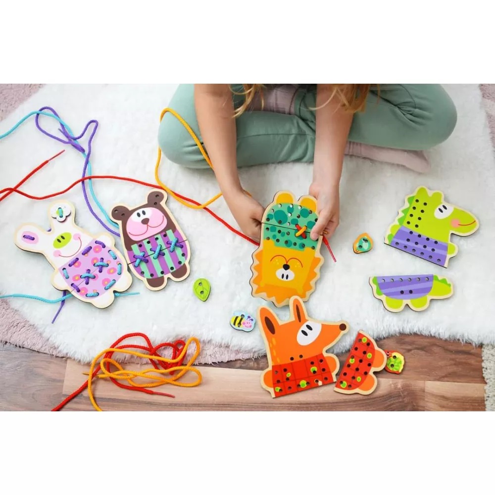 Игрушка Tooky Toy шнуровка - фото 6