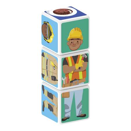 Конструктор Geomag MagiCube Профессии магнитный
