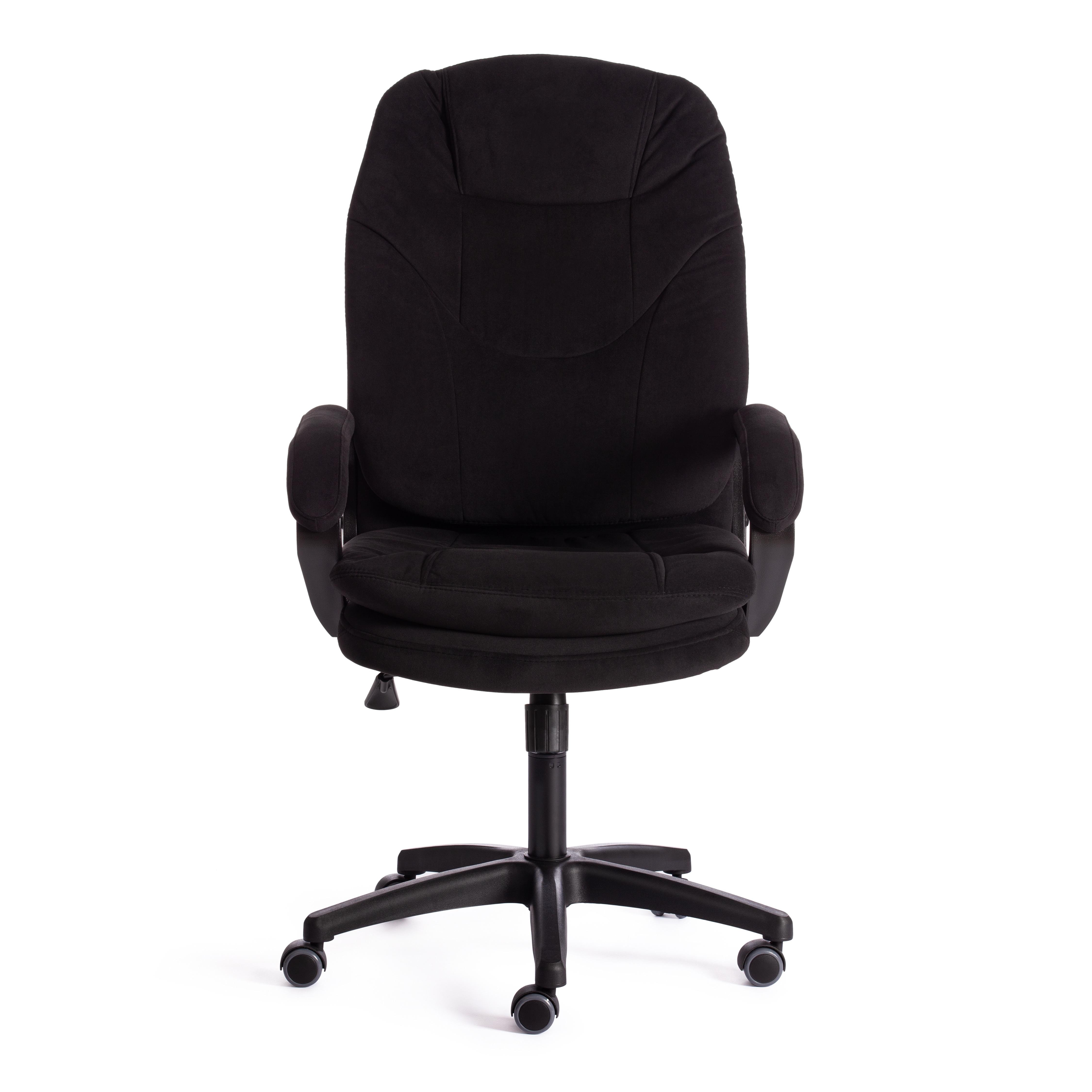 Компьютерное кресло TETCHAIR Комфорт Лт флок черный - фото 6