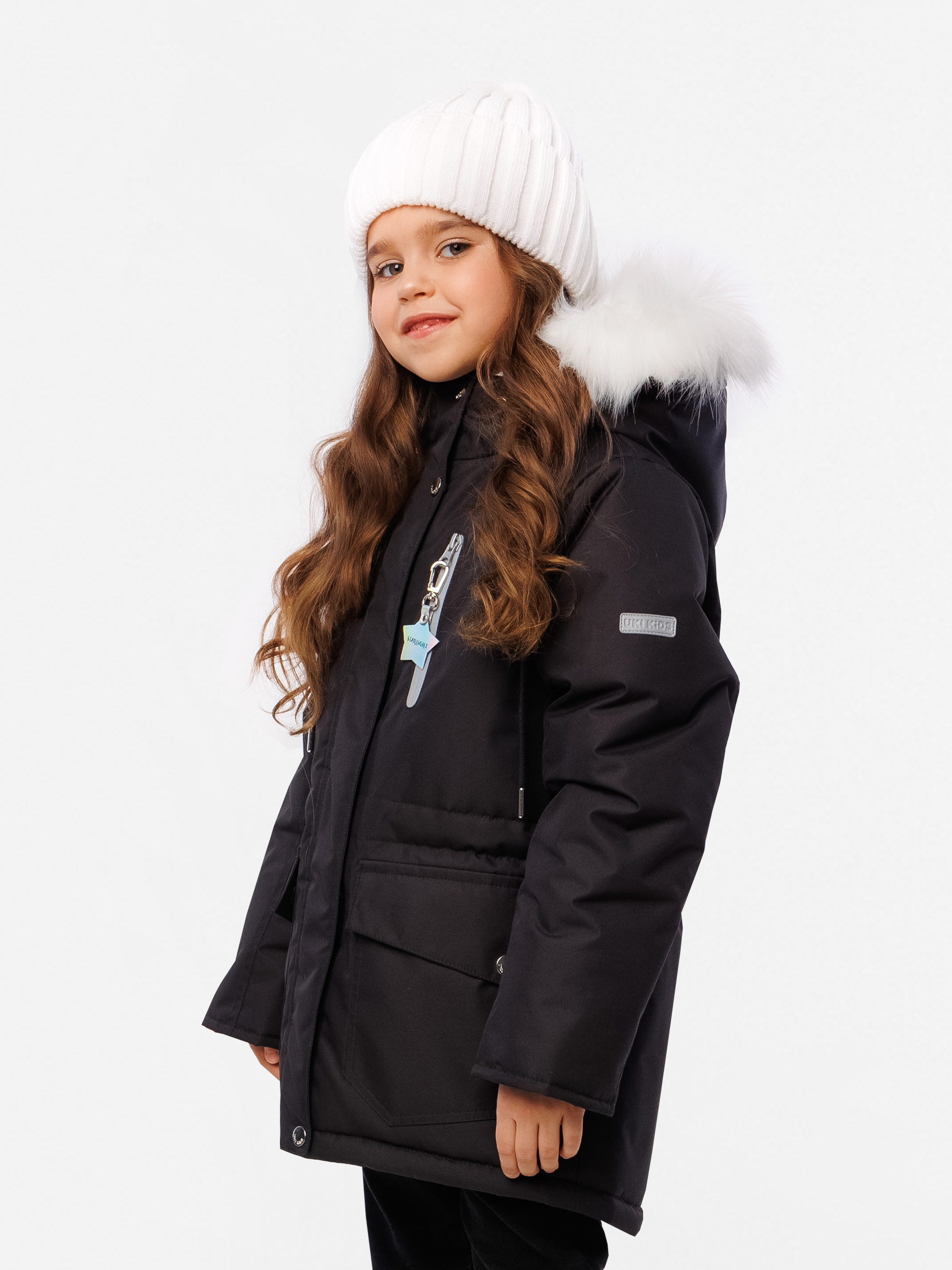 Парка UKI KIDS 4w24-031ч - фото 2