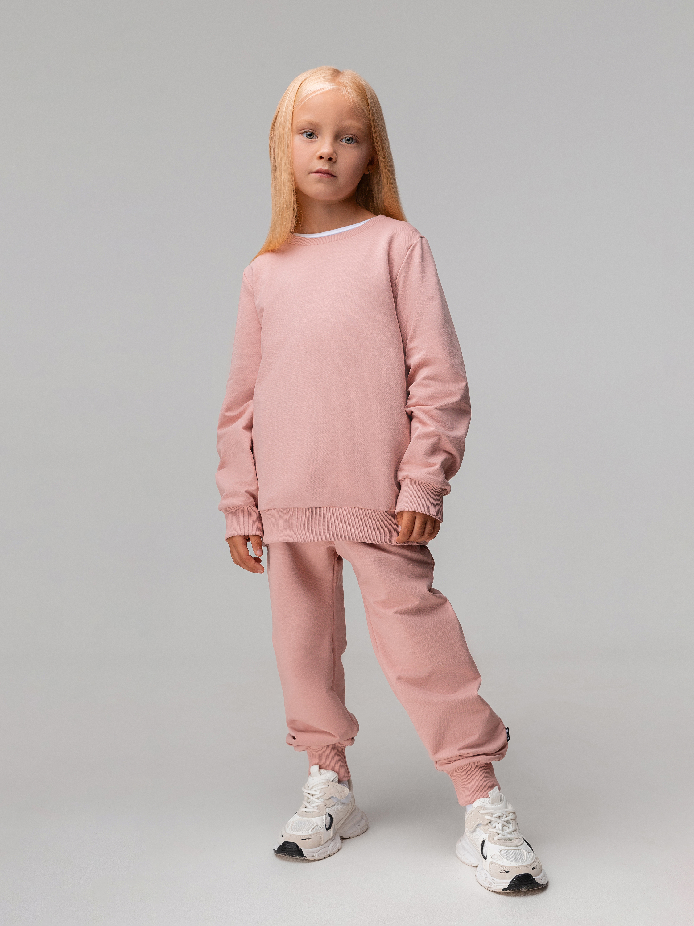 Костюм спортивный Bodo 11-306МU_пыльно-розовый - фото 2