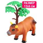 Фигурка Mioshi Бычок/Корова 11х6 см