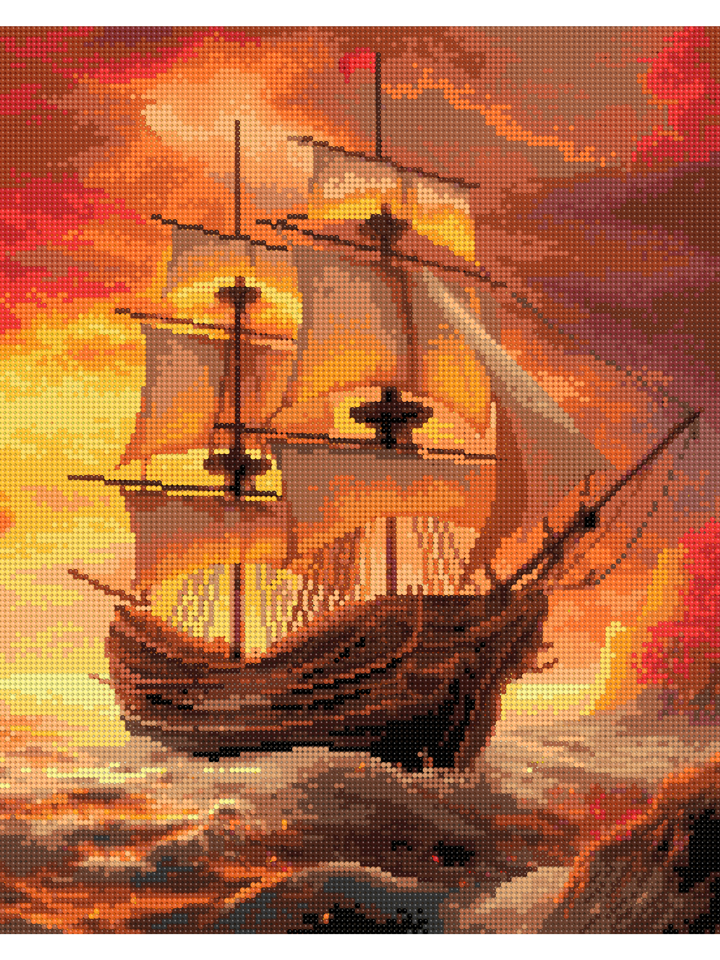Алмазная мозаика Art sensation Морское путешествие в ассортименте - фото 2
