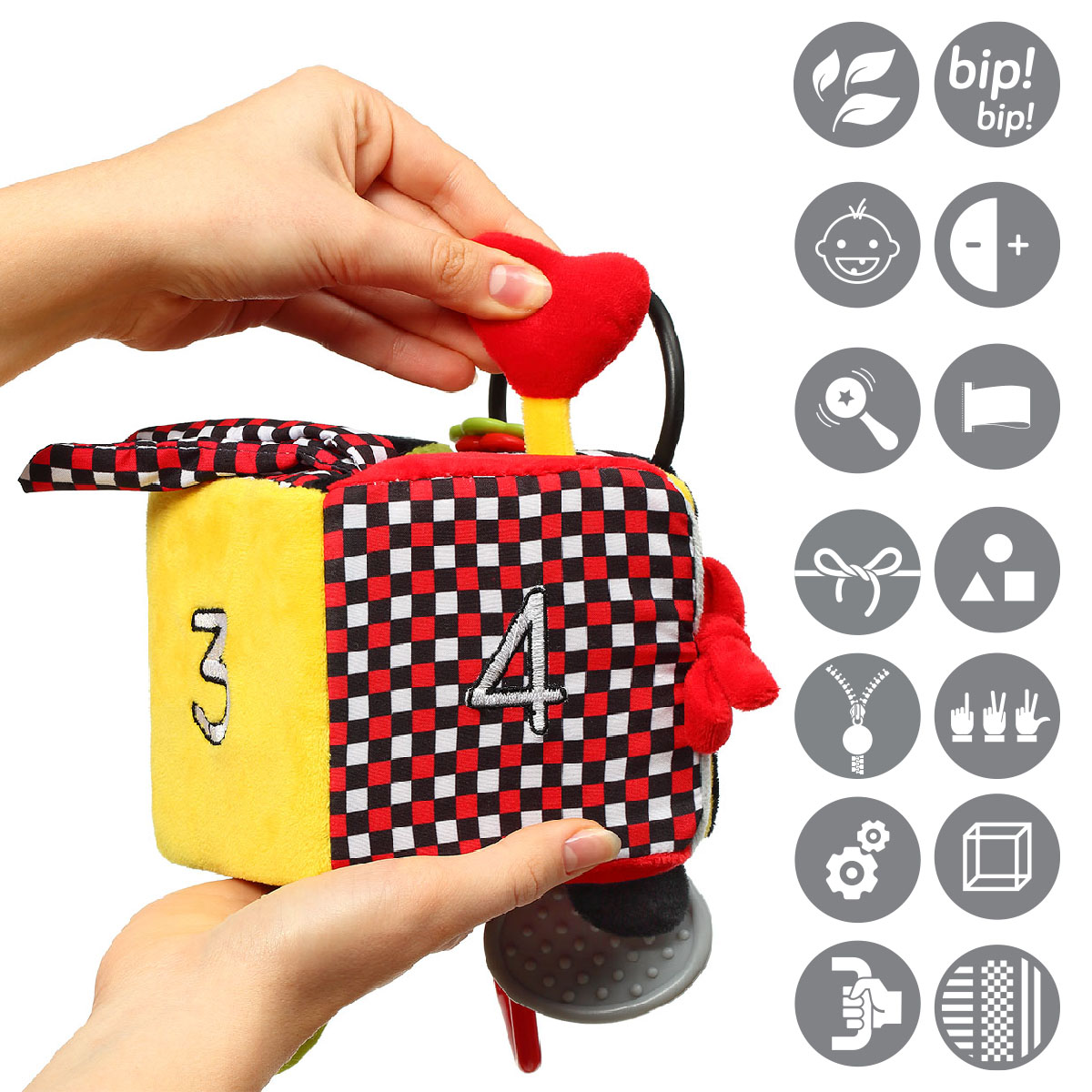 Игрушка Babyono кубики в ассортименте - фото 9