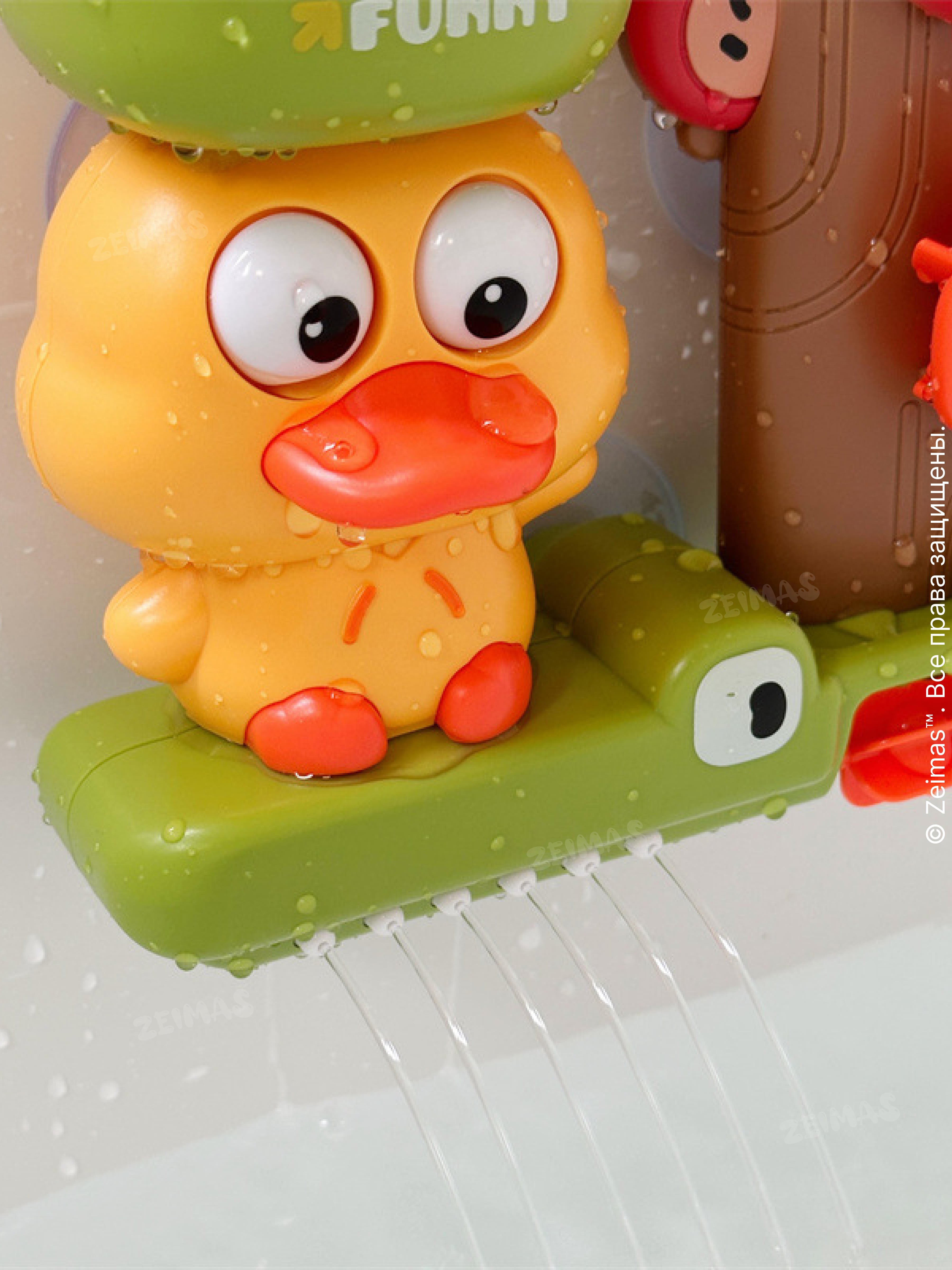 Игрушка Zeimas рыбалка Игрушка для ванной Утенок - фото 17